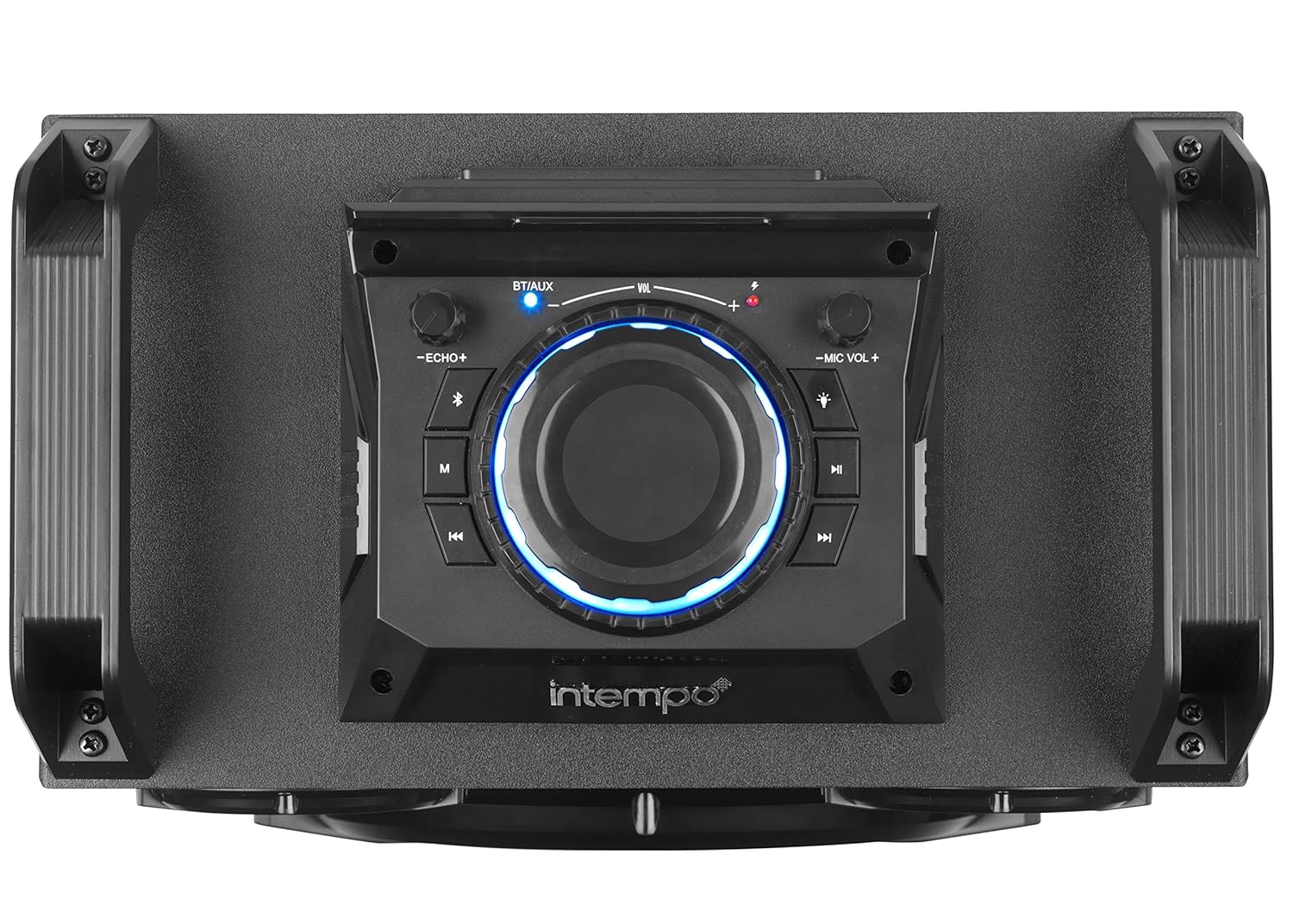 intempo ee2383 portable party speaker with led lights