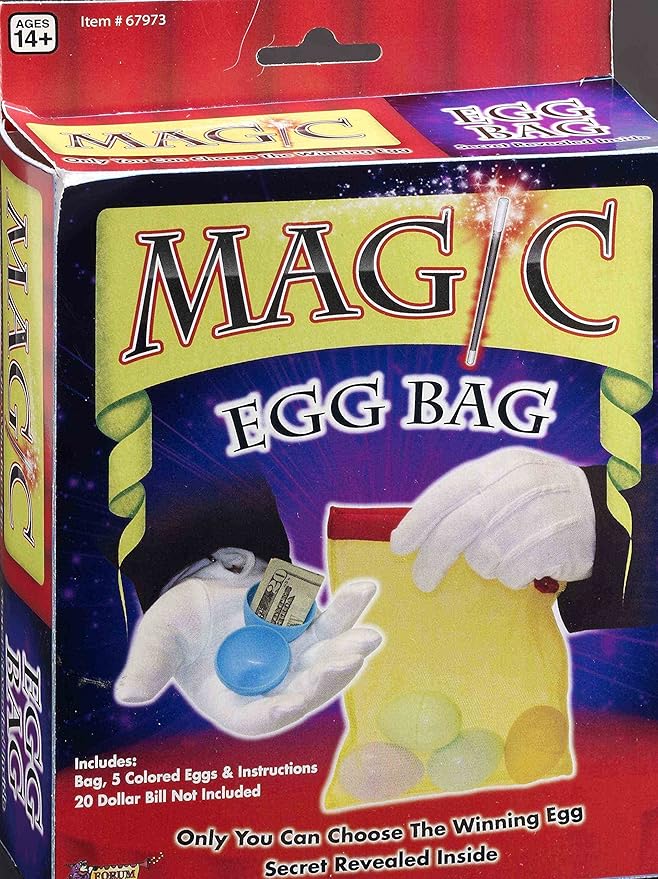 Forum Novelties Magic Trick Egg Bag Surprise Close up