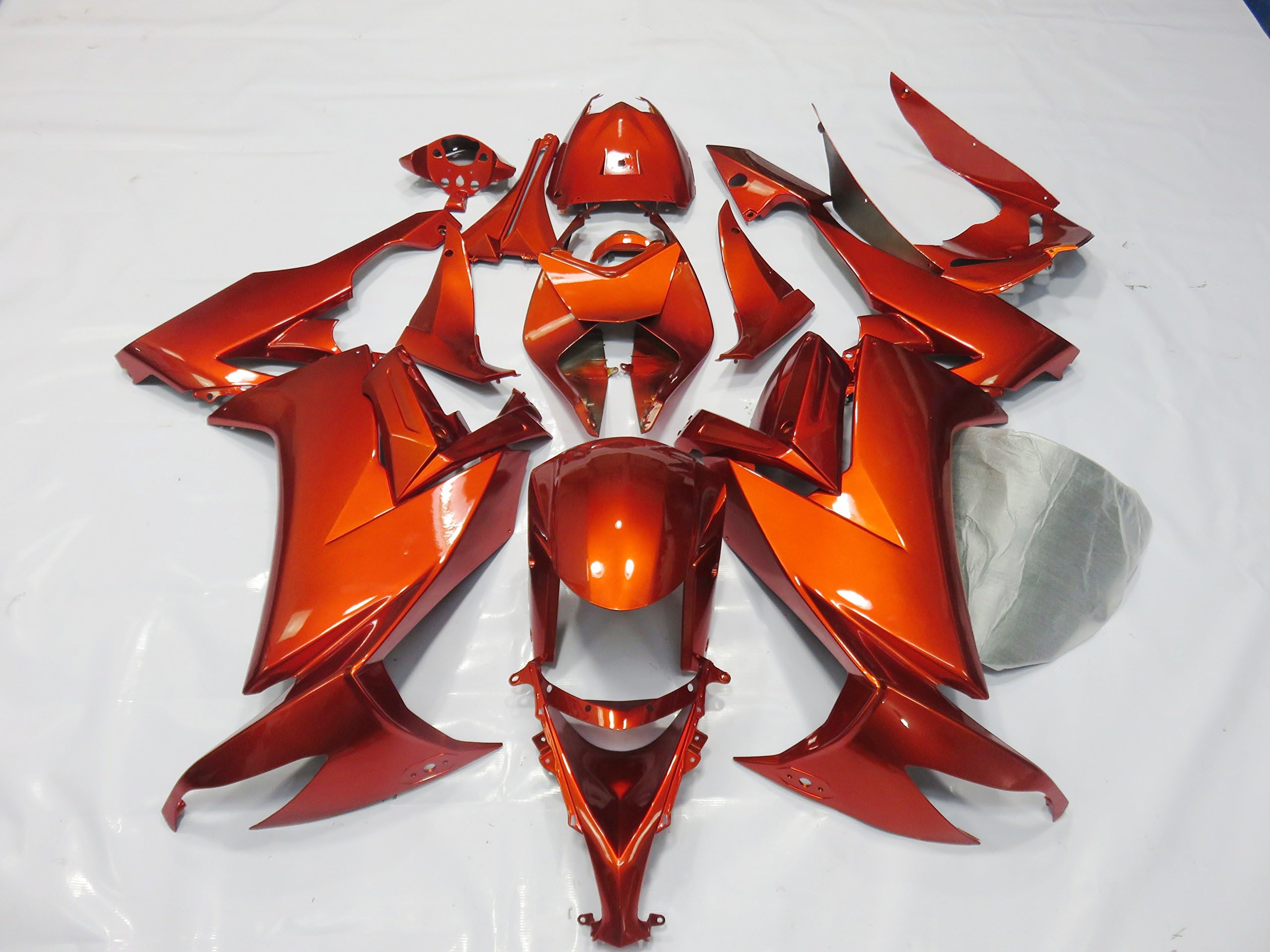 Motorcycle Fairings for Kawasaki ZX-10R 2008-2010 Golden
