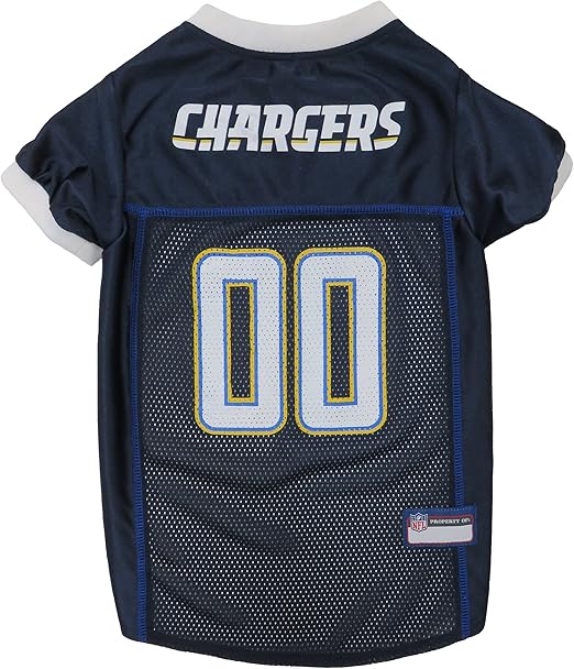 chargers dog jersey
