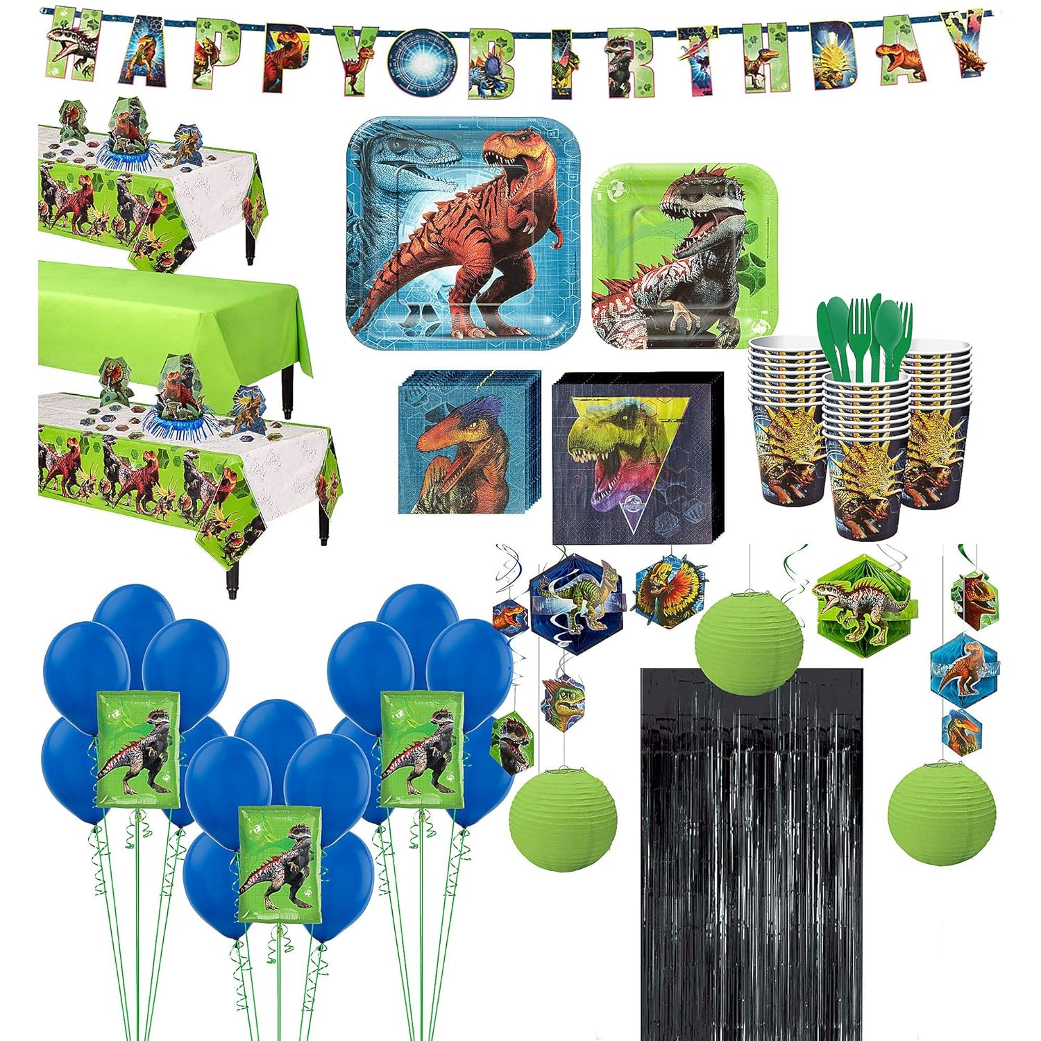 Jurassic World Party Bundles for 24 Guests - Birthday Wikii!