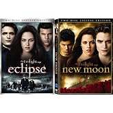 Twilight Saga Movie 2-Movie Collection - New Moon (Two-Dic Special Edition) &amp; Eclipse (Two-Disc Special Edition) 2-Movie DVD Bundle