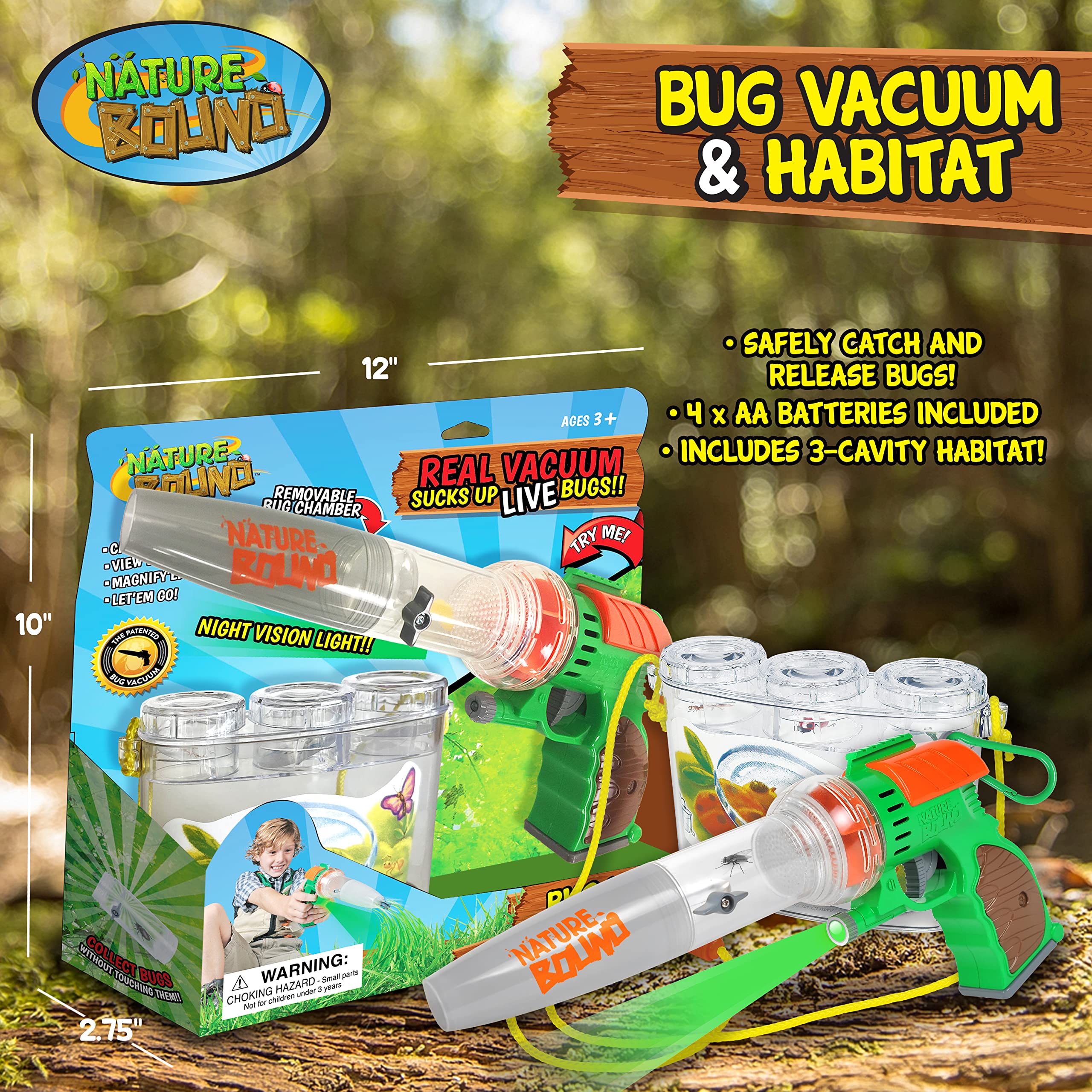 Mua Nature Bound Bug Catcher Toy, Eco-Friendly Bug Vacuum, Catch and ...