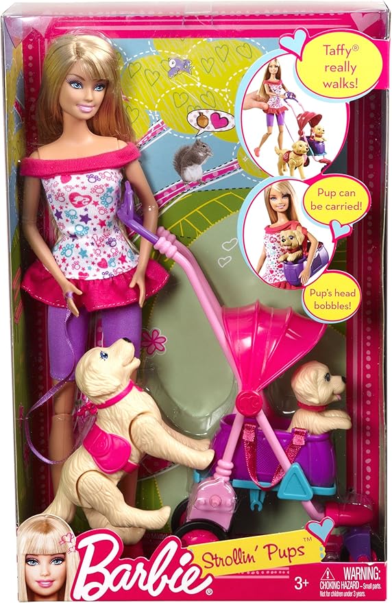 barbie paseo perrito