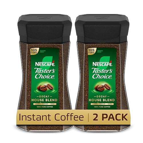 NESCAFÉ Taster's Choice Instant Coffee, Medium Light Roast Coffee ...