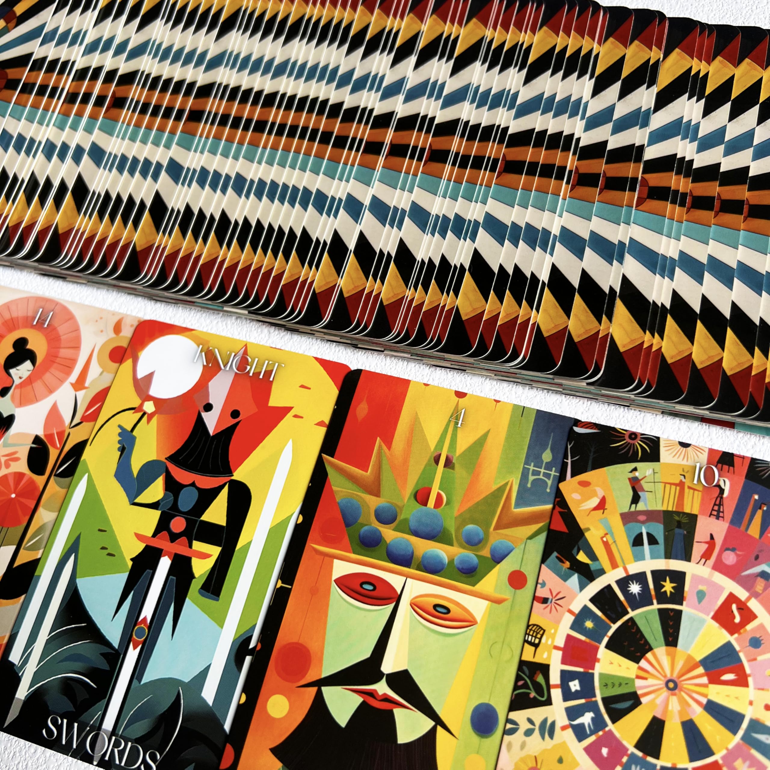 Wonderland Tarot Deck, Tarot Cards for Beginners, Fortune Telling Cards
