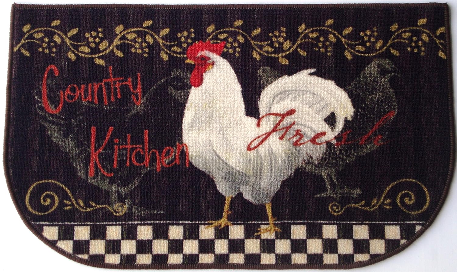 Best rooster kitchen rug