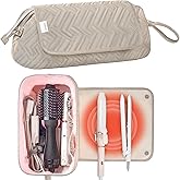 Leudes Hair Tools Travel Bag for Women Heat Resistant Mat for Travel Essentials Hot Tools Straighteners,Flat Irons,Curling Ir