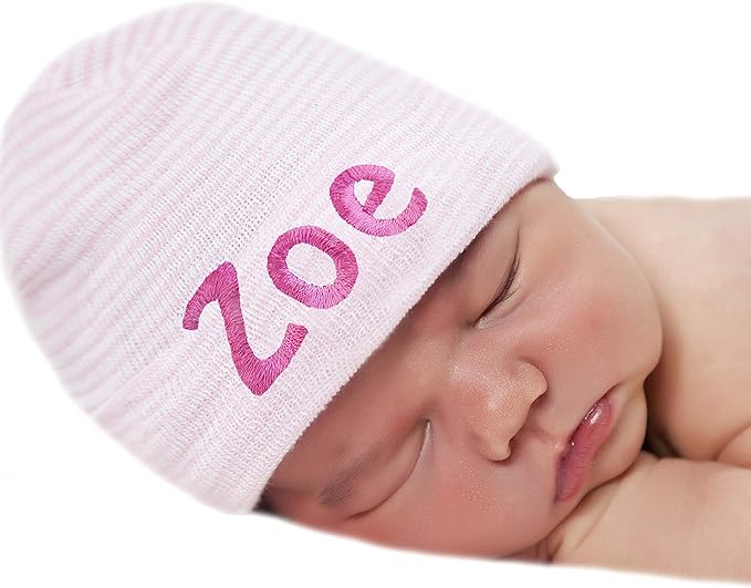 pink newborn hat