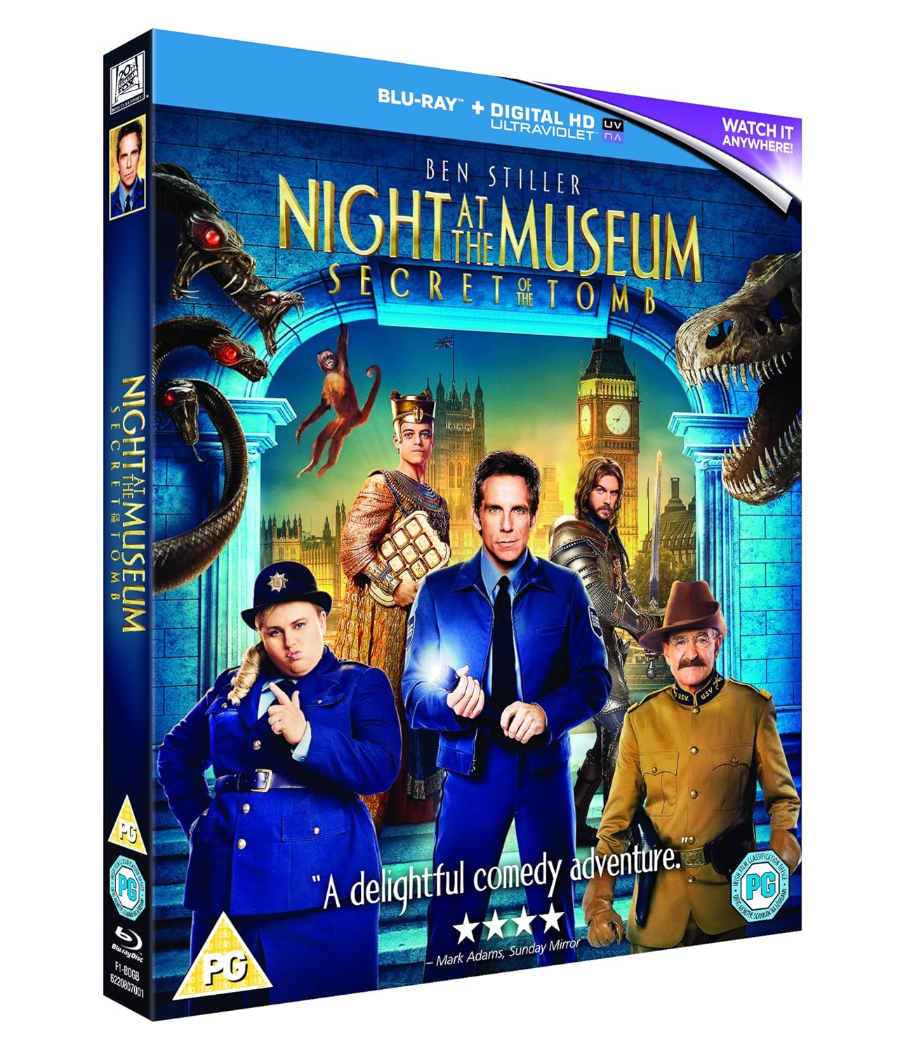 Amazon Com Night At The Museum 3 Secret Of The Tomb Blu Ray Movies Tv