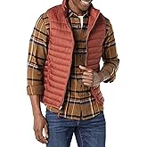 Amazon Essentials Men's Lightweight Water-Resistant Packable Puffer Vest