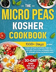 The Micro Peas Kosher Cookbook: 1000 Days of