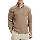 G Gradual Quarter Zip Pullover for Men Fleece Lined Sweatshirt Long Sleeve Winter Golf Shirt Mock Neck Polo Running Sweater