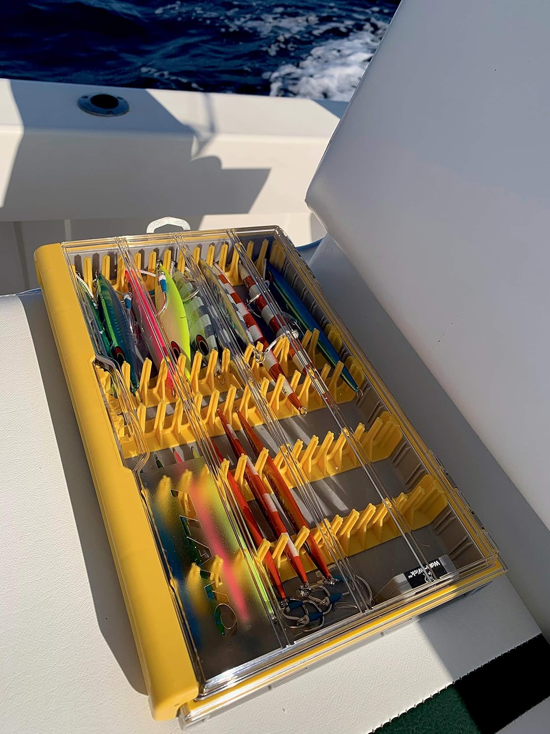Edge Master Jig/Bladed Jig Tackle Storage | Premium Tackle Organization with Rust Prevention: Sports & Outdoors