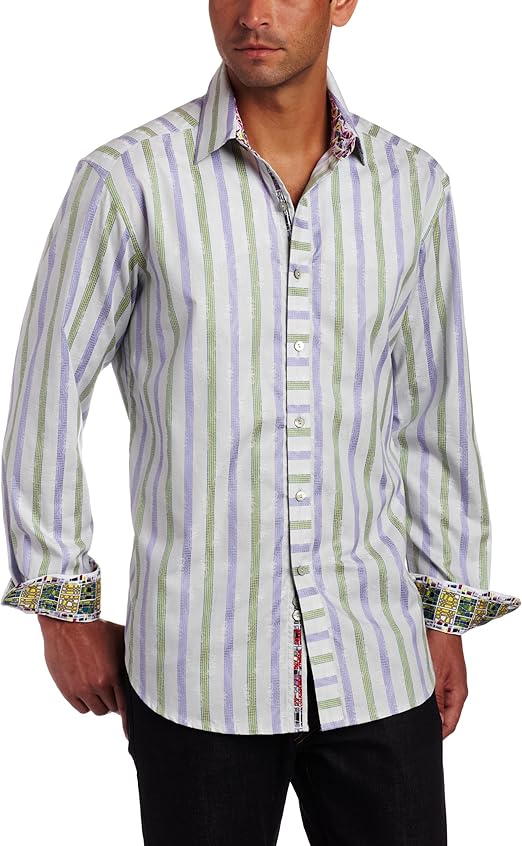 Robert Graham Men's Big and Tall Poolside Shirt, Multi, 4XLarge at Amazon Men’s Clothing store