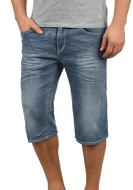 Blend Denon Herren Jeans Shorts Kurze Denim Hose Aus Stretch-Material Regular Fit