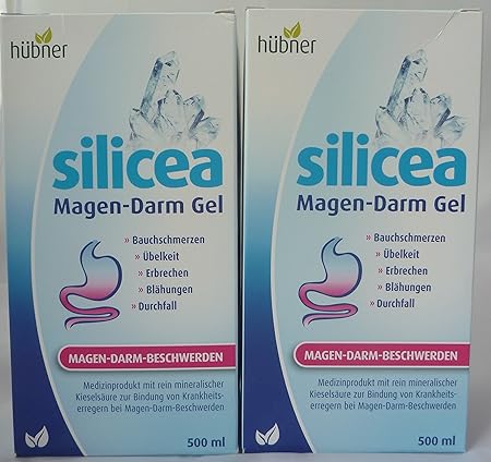 Hübner Silicea Magen-Darm-Gel 2x 500ml, Doppelpack