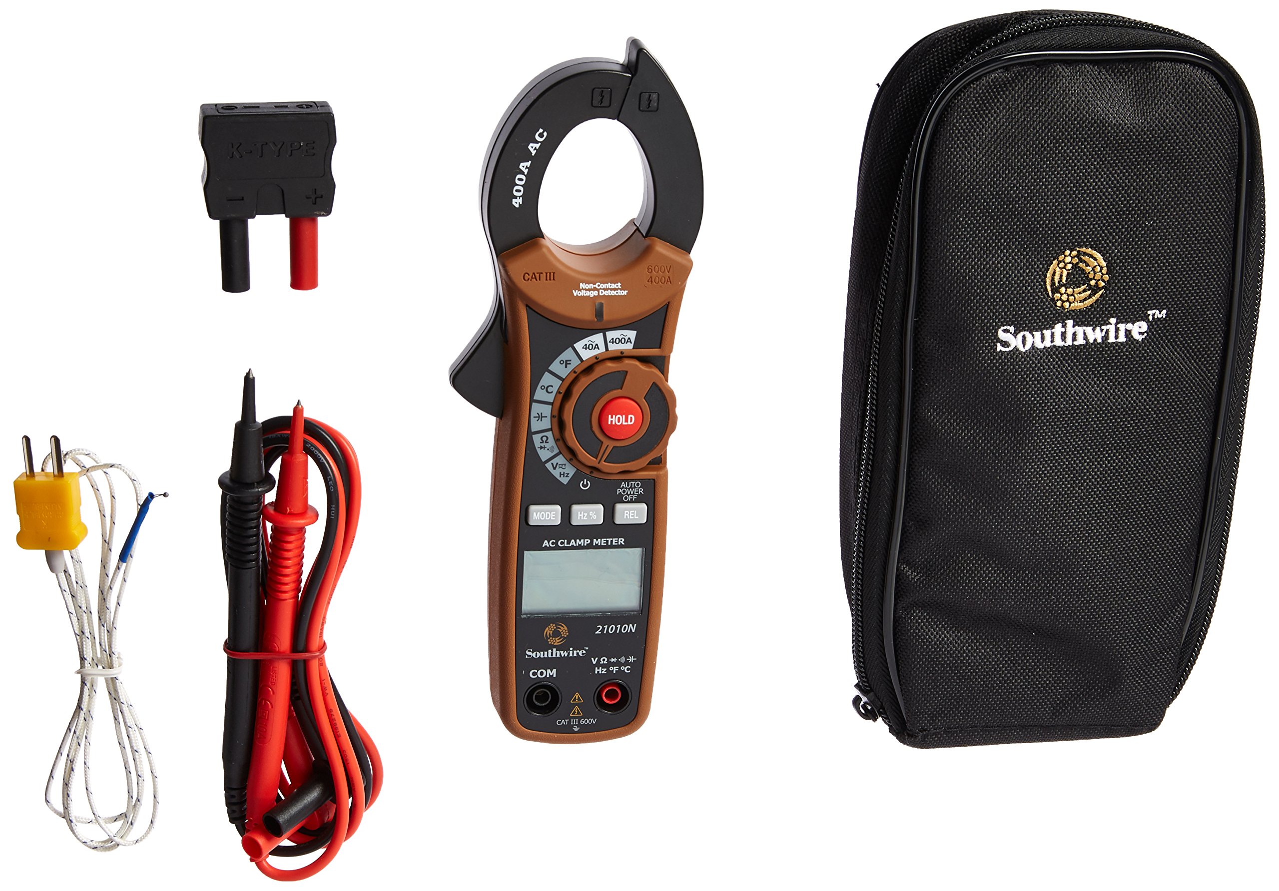 Southwire Tools Equipment 21010N 400A Digital Clamp Meter, Multimeter