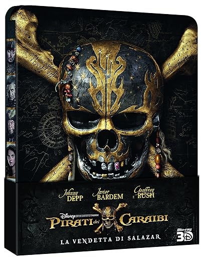 Pirati dei Caraibi: La vendetta di Salazar (Blu-Ray 3D   2D Steelbook) 