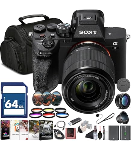 Amazon.com : Sony Alpha 7 IV Full-frame Mirrorless Interchangeable