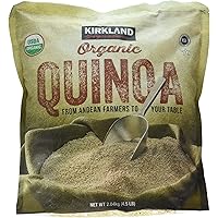 Kirkland Signature Organic Gluten-Free Quinoa From Andean Farmers To Your Table - 2.04kg., 4.5lb Pack of 10