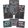 Katie Doodle - Gender Reveal Decorations Kit - Interactive Party Games & Decor