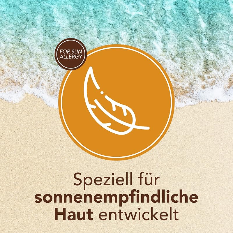 Allergy Sonnencreme mit LSF 30, Sonnenschutz für empfindliche Haut, wasserfest und schnell einziehend, 200ml