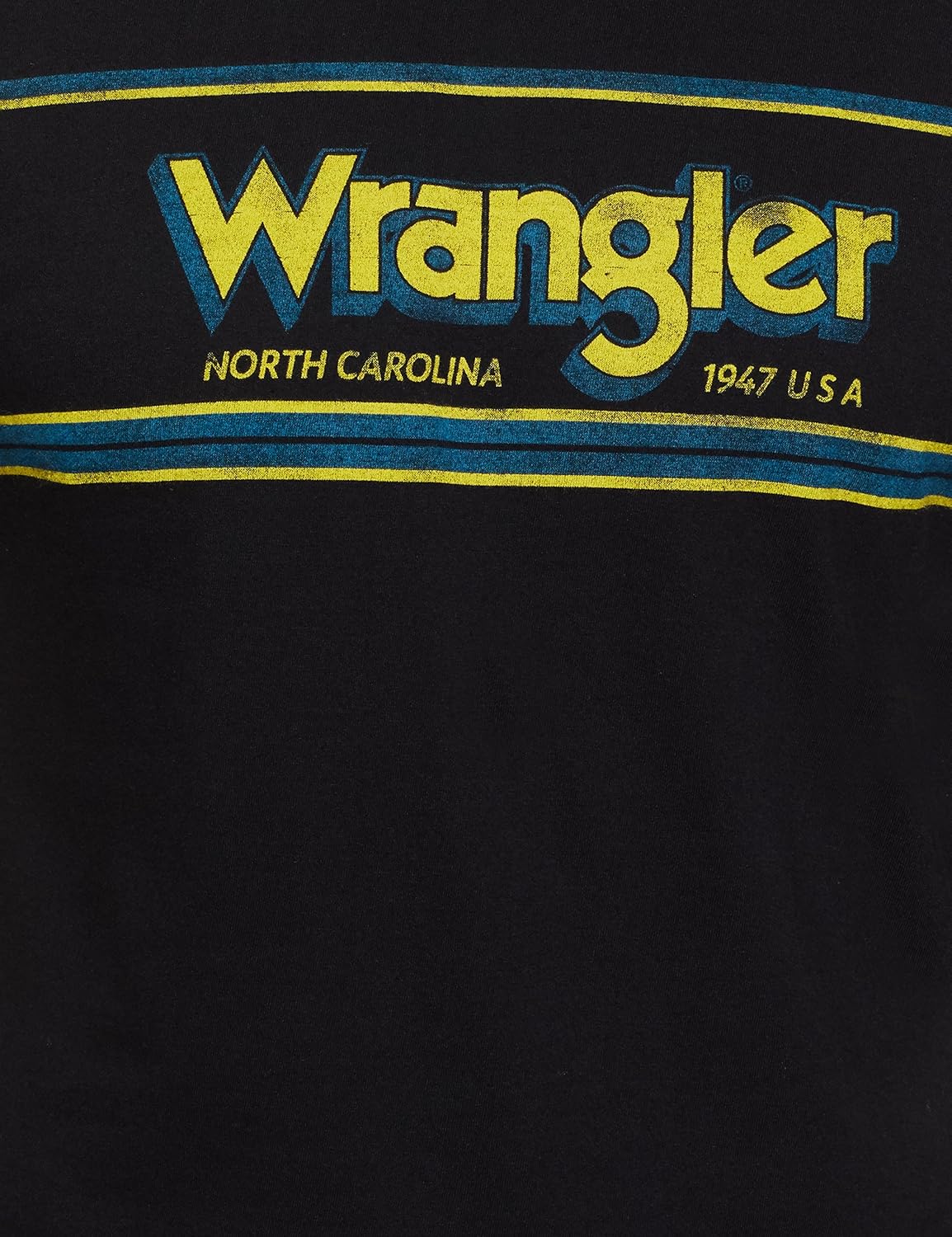 wrangler men's solid regular fit t-shirt