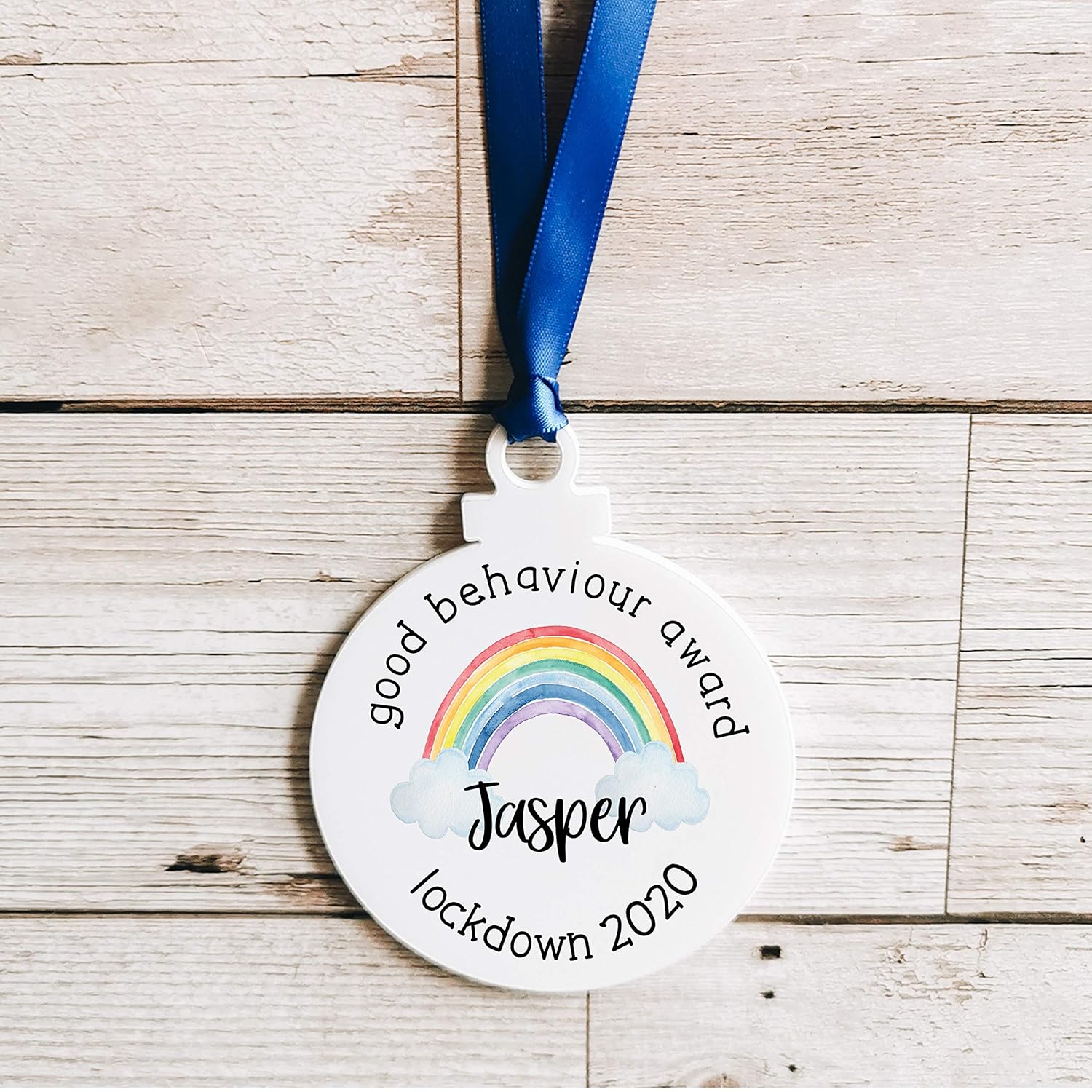 Kids Lockdown Gifts, Personalised Medal 