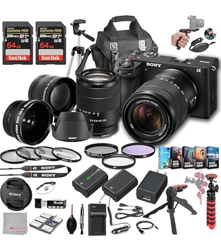Amazon.com : Sony Alpha a6700 Mirrorless Camera Kit with 18–135mm