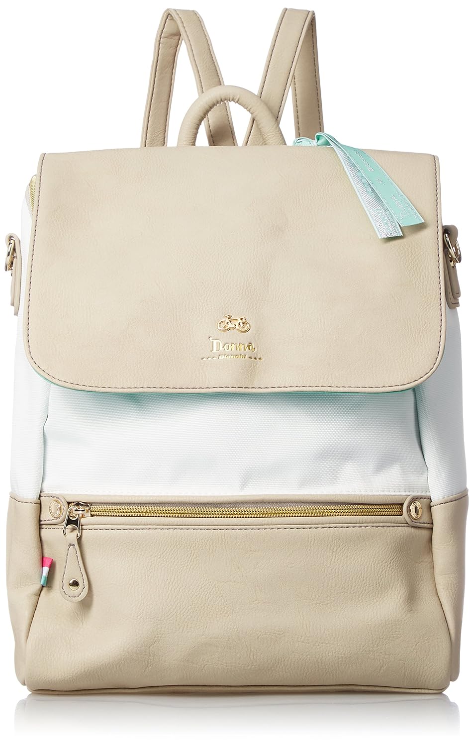 3way fa 08 ホワイト グレージュ B078zqpn76 fa 08 Black ドンナ ミニリュックサック ビアンキ ホワイト グレージュ レディース 福袋特集 21