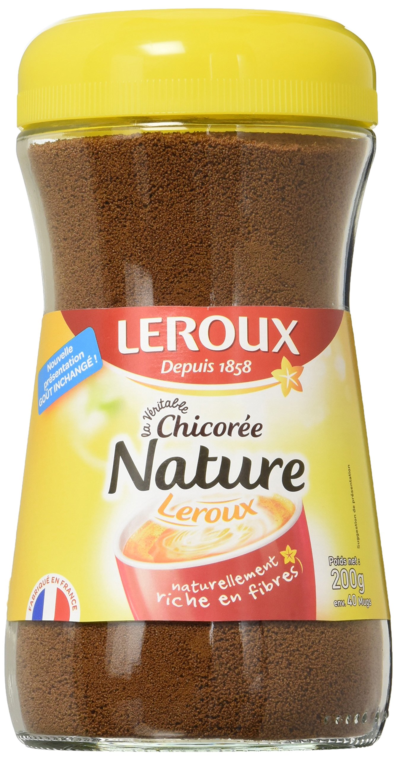 Amazon.com : Leroux Regular Instant Chicory 3.5oz/100g 2 Jars : Coffee ...