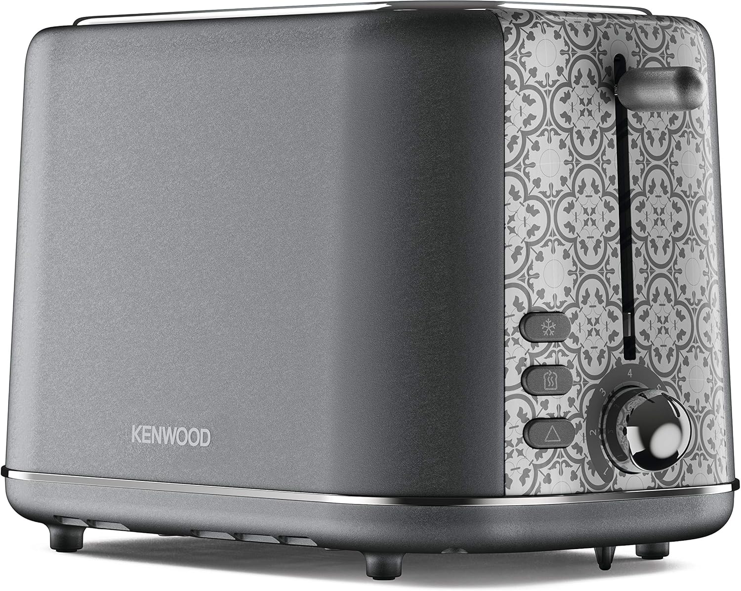 Kenwood Abbey Grey Kettle & Toaster Set BigaMart