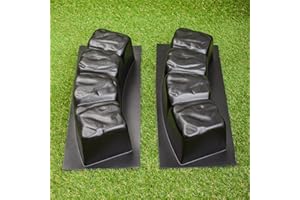 BETONEX 2 pcs 47.2 inch Round Edge Stone Concrete Mold Plastic ABS 2mm Cement Mold - Casting Pathmaker Garden Pathmate Pavement Precast Border Reusable Concrete Mold