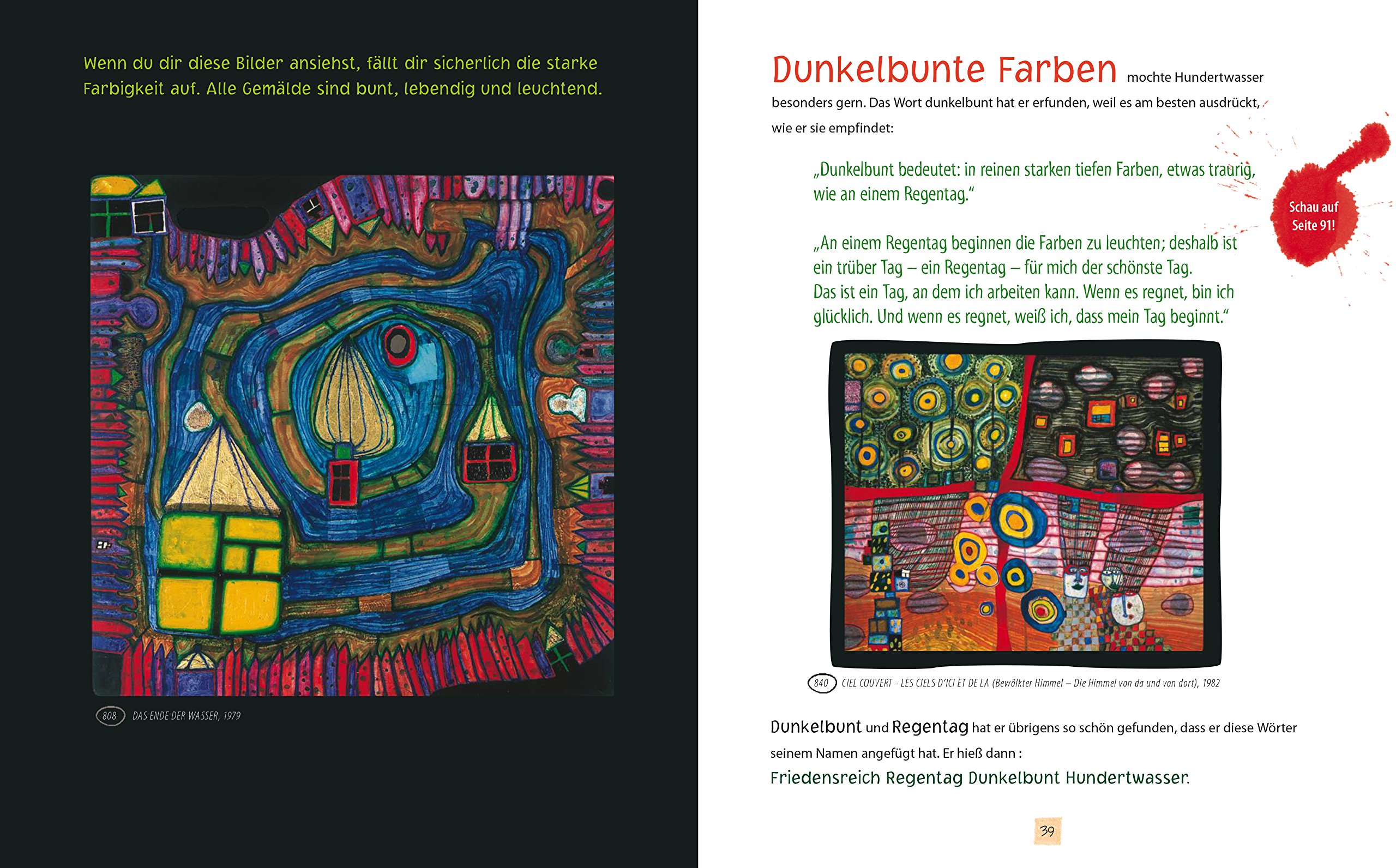 Träume Ernten Hundertwasser Für Kinder Amazonde Barbara - 