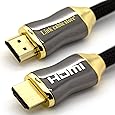 CS - ORION - 12,5M - C&acirc;ble HDMI 1.4 - 2.0 - 2.0 a/b - Professionnel - 3D - Ultra HD 4K 2160p - Full HD 1080p - ARC - CEC - High Speed par Ethernet - Connecteurs plaqu&eacute;s or