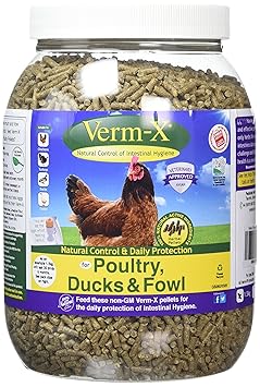 Verm-X Kräuter Pellets Für Geflügel, 1,5 KG