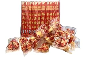 HABANEROFIRE Chinese Party Bundle, 50 Individually Wrapped Baily's Fortune Cookies Bundle with 50 Panda Kari-Out Chopstick Sets
