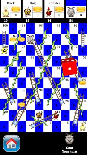 蛇と梯子 ボードゲーム 2 4人でできるゲーム Amazon Co Jp Appstore For Android