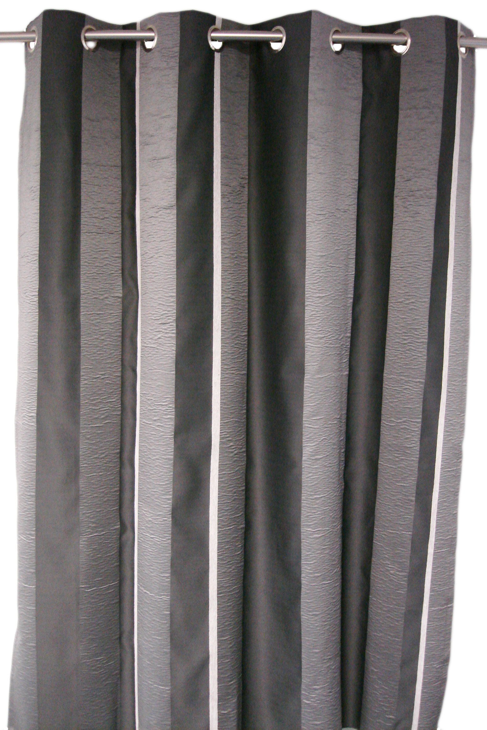 Urban Echo Curtain, Polyester, grey, 280 x 140 cm