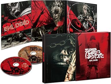 Amazon Co Jp The Evil Of The Dead First Press Limited Edition Blu Ray ジェーン レヴィ シャイロー フェルナンデス ジェシカ ルーカス ルー テイラー プッチ エリザベス ブラックモア フェニックス コノリー フェデ アルバレス Dvd