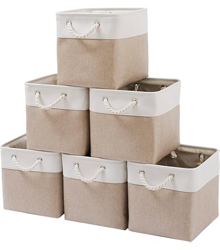 Amazon.com - ISEMINGLA 13 x 13 Inch Storage Cubes，6 Pack Cube