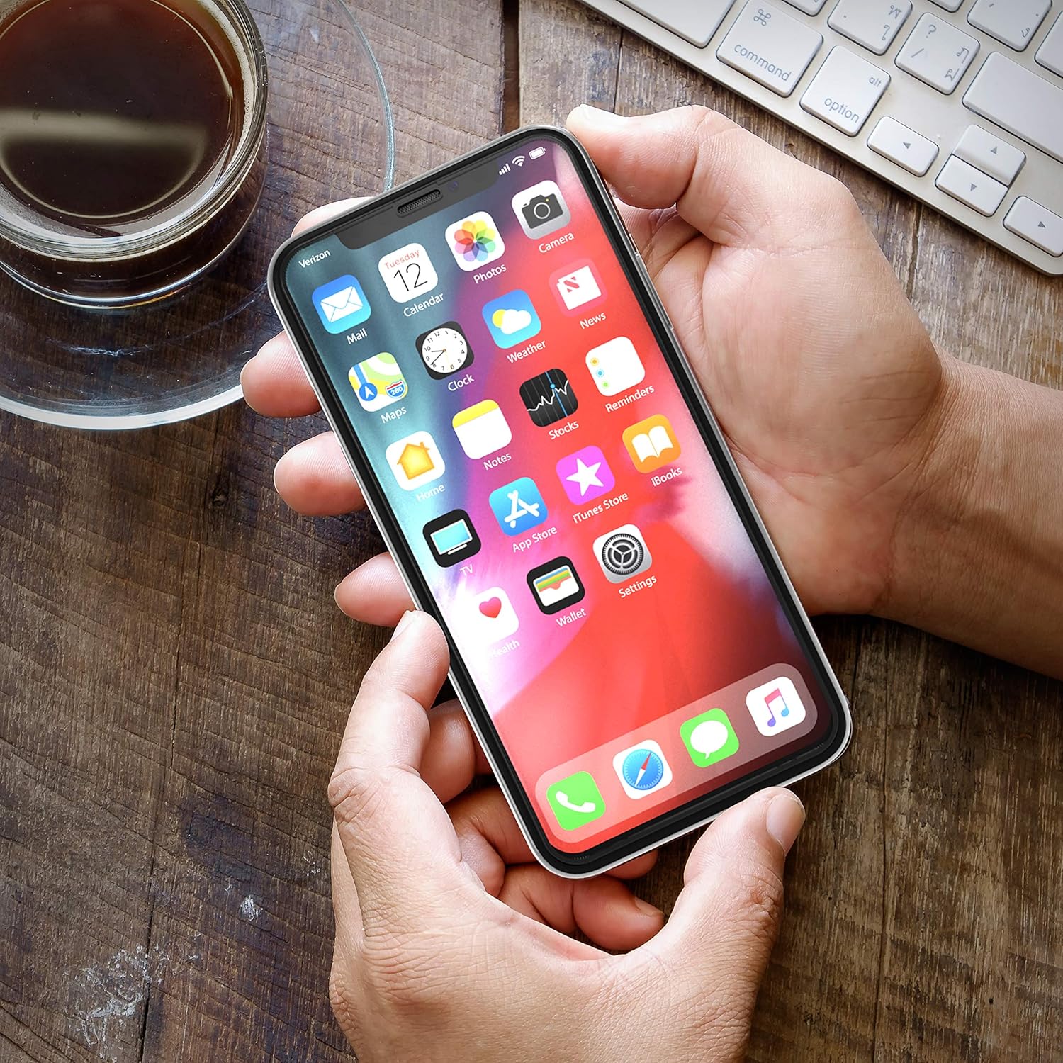 Maxboost Screen Protector for Apple iPhone Xs & iPhone X & iPhone 11 Pro (3 Packs, Clear) 0.25mm Tempered Glass Screen Protector with Advanced Clarity [3D Touch] Work w/Most Case 99% Touch Accurate