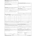 ADA Dental Claim Form (New 2019 Version), Single Sheets