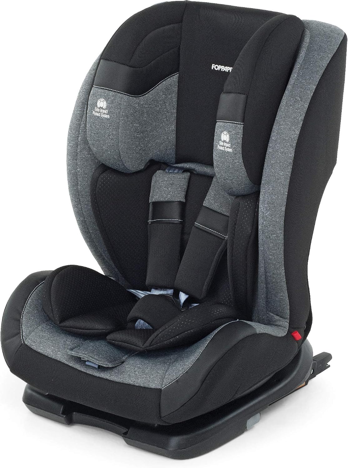 Seggiolone Portatile Pieghevole Per Bambini Con Vassoio Rimovibile E Cinture Regolabili – Adatto Da 7 Mesi In Poi (Grigio)