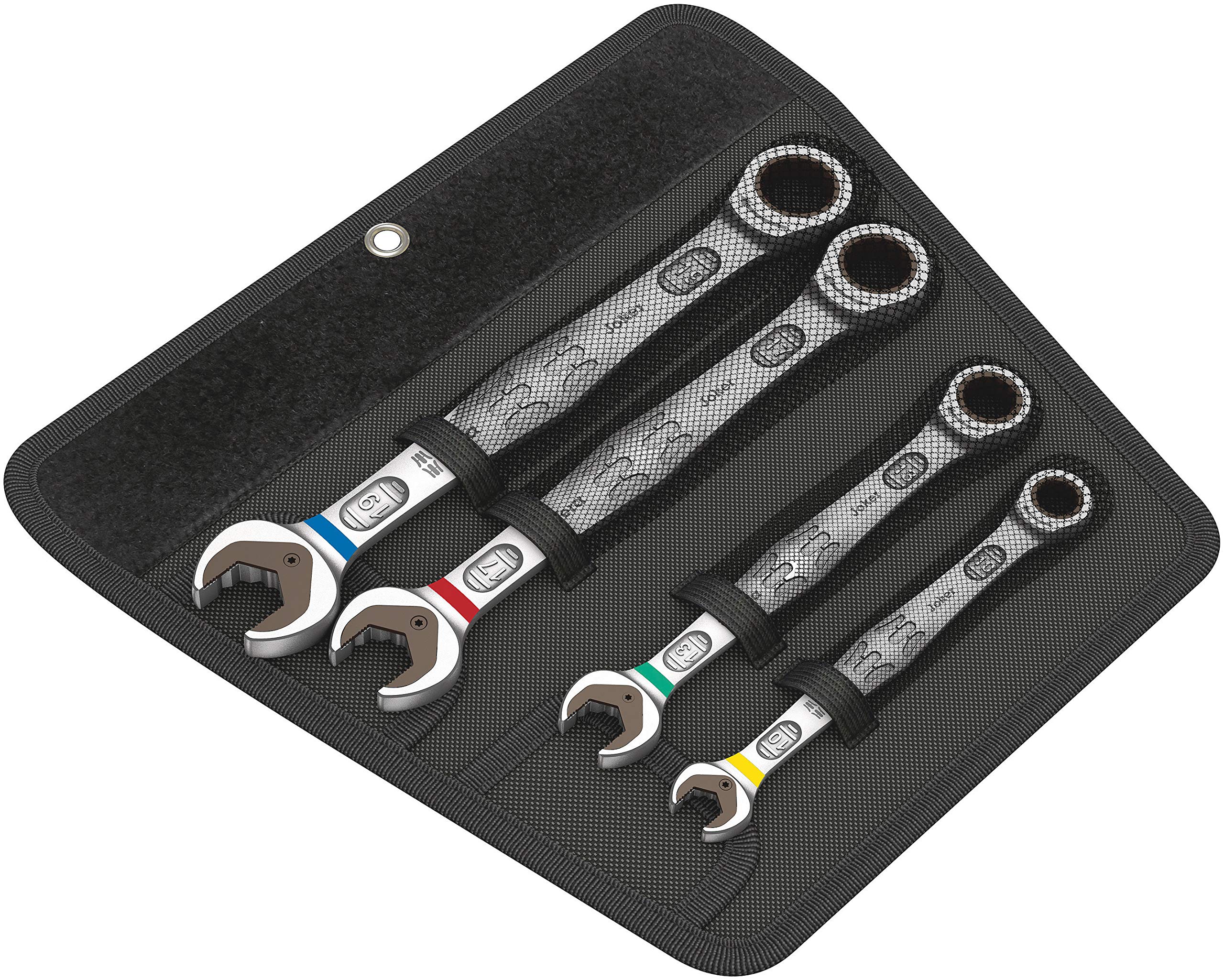 Wera 05073290001 6000 Joker 4 Set 1, Set of ratcheting Combination Wrenches, Metric, 4 Pieces — image 1