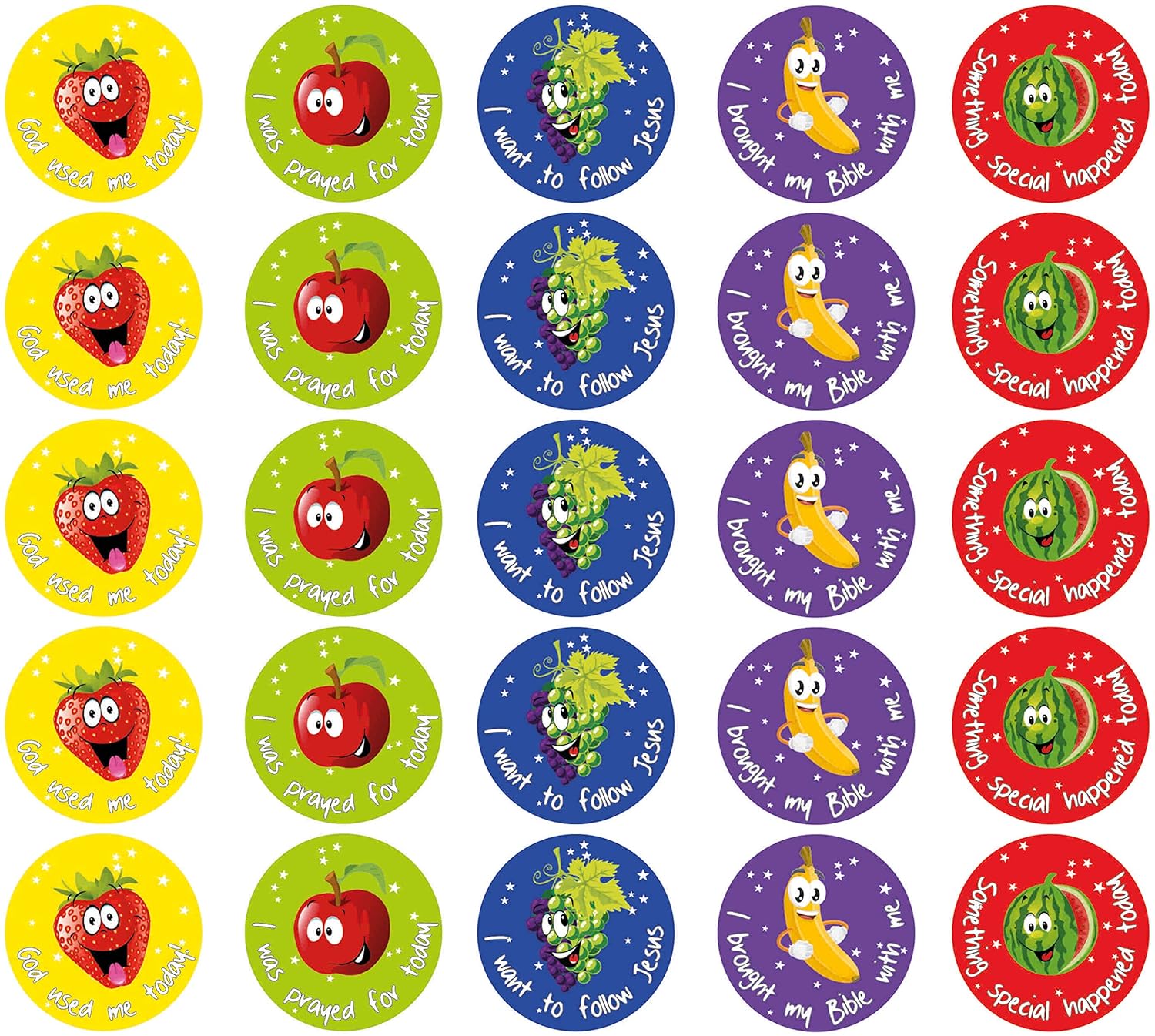 Children's Ministry Sticker Pack (120 Stickers) Amazon.co.uk Office