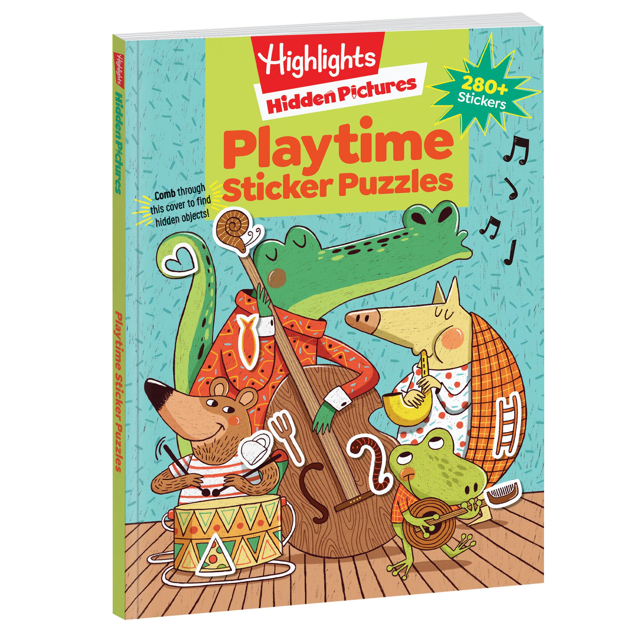 Playtime Sticker Puzzles (Highlights? Sticker Hidden Pictures)