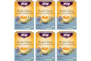 Yogi Tea - Restful Sleep Tea - 6 Pack, 96 Tea Bags Total