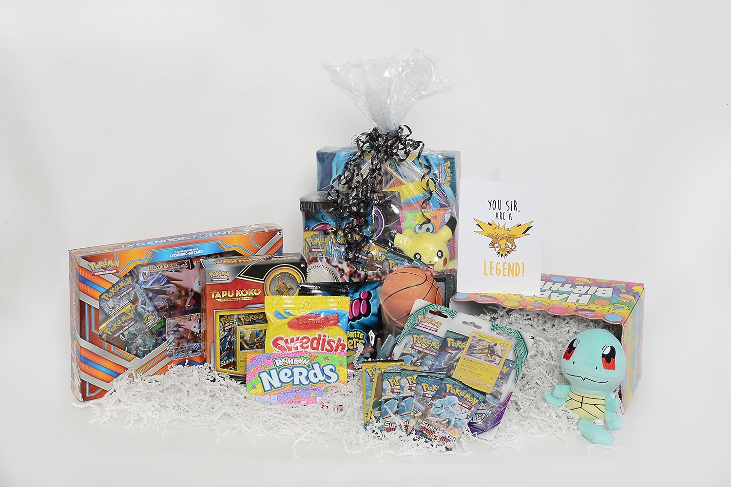 Pokemon Trading Card Gift Basket (Sports Large) Grocery & Gourmet Food